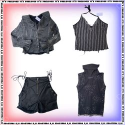 Grunge Meets Glam Bundle - tops, dresses and skirt..