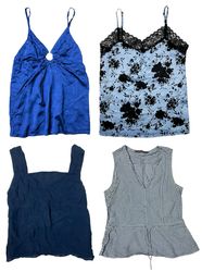 Cool-Toned Blue x Y2K Tops: TT-239
