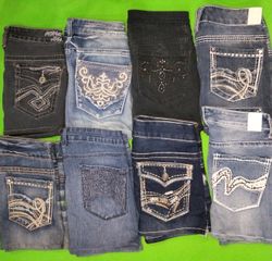 ⚡️ THE "VINTAGE GLAM" Y2K DENIM LOT: 12-PIECE BUND..