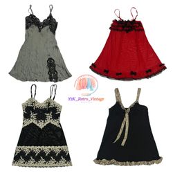 Y2K Slip Dresses ( 064 )