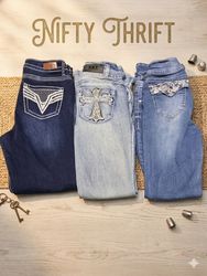 Highly Embellished Y2K Jean