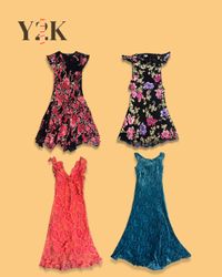 Y2K Floral Dress Edit (Yv-675)