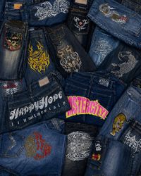 Hip Hop Tattoo Jeans