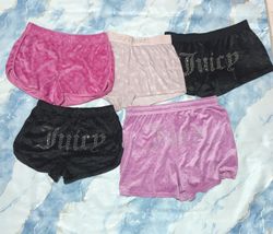 Juicy couture velvet shorts
