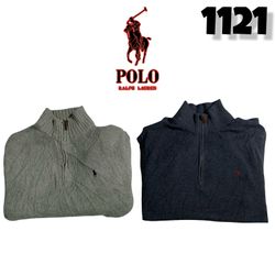 Polo Ralph Lauren 1/4 zipper #1121