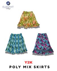 Y2K Poly Mix Skirts - EV1828