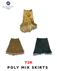 Y2K Poly Mix Skirts - EV1829