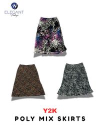 Y2K Poly Mix Skirts - EV1832