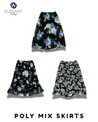 Y2K Poly Mix Skirts - EV1836