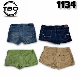 Branded saxy shorts (brands) Hollister ,amrican ea..