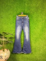 Y2K Mixed Flared & Bootcut Embroidered Jeans | RV-..