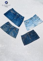 UPCYCLED Denim Skirts - EVR0507