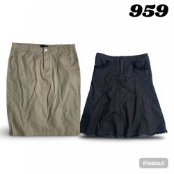 Y2k Denim Skirts #959