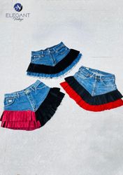 UPCYCLED Denim Skirts - EVR0519