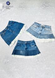 UPCYCLED Denim Skirts - EVR0522