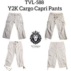 Y2K Cargo Capri Pants (TVL-588)