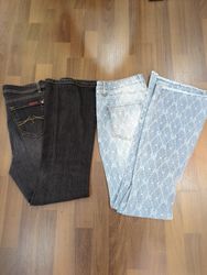 AV-1625 Unbranded Flare Jeans