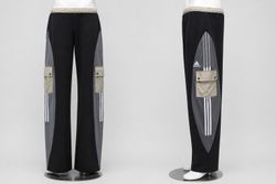 CR1553 Upcycled Cargo Track Pants