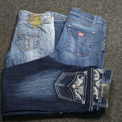 Bell Bottom Jeans Pants