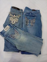 CR8046 Y2K Flare Jeans