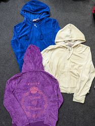 Juicy Couture ladies zipper hoodies and jackets, 1..
