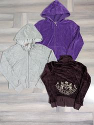 Juicy Couture ladies zipper hoodies and jackets, 1..