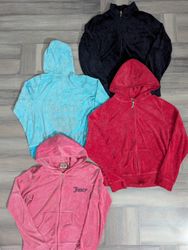 Juicy Couture ladies zipper hoodies and jackets, 1..
