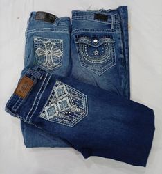 cr8049 Y2K Flare Jeans