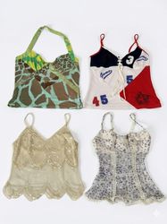 Y2K cami tops