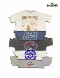 Surfwear T-Shirts Mix Brands - Billabong, Quiksilv..