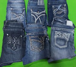 12pc Mixed Y2K Denim Bundle | Embellished Pockets ..