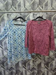 AV-1636 Unbranded Ladies Printed T-shirts l/s