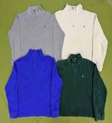 RV3274 Ralph Lauren 1/4 Zip Knitwear