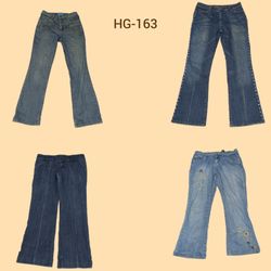 Y2K Unique Flared Jeans (HG-163)