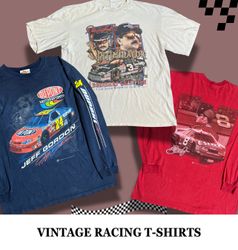Nascar / Nascar style Vintage T-Shirts