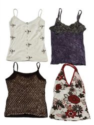 Y2K cami tops 14 pecs