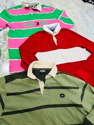 Mix branded rugby shirts