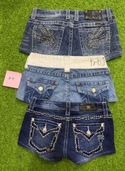 miss me rock revival true religion shorts