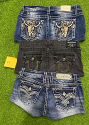 miss me rock revival true religion shorts