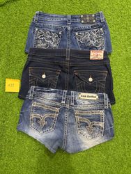 miss me rock revival true religion shorts