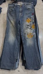 Embroidery jeans bundle 48 pieces