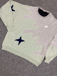 Upcycle Nike Sweatshirt Patchwork