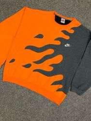 Upcycle Nike Patchwork Sweatshirt