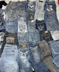 Established y2k flared jeans