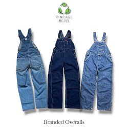 Levi's & Lee Denim Dungarees