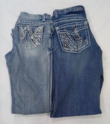 CR8052 Y2K Flare Jeans