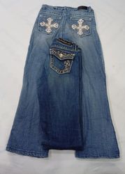 CR8053 Y2K Flare Jeans