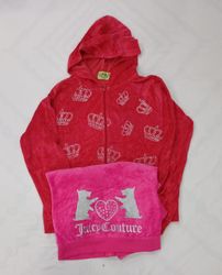 CR8067 Y2K Juicy Couture Hoodies
