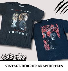Vintage Horror Graphic T-Shirts