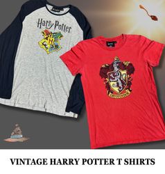 Vintage Harry Potter Printed T-Shirts